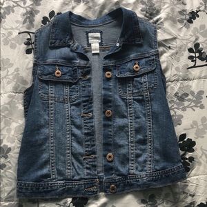 forever 21 jean vest